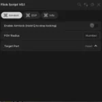 Flick script v0.1 – Enable AimLock and Aimbot
