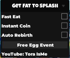 Get Fat to Splash Script – Fast Eat