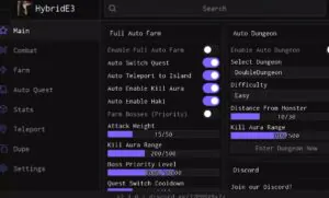 HybridE3 Script – Haki, Auto Quest No Key