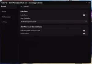 Solix Hub Sailor Piece Script – Auto farm (No Key)