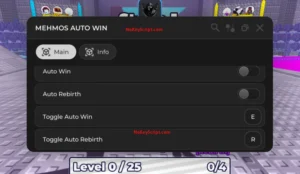 +1 Muscle Per Step Script – Auto Win, Rebirth