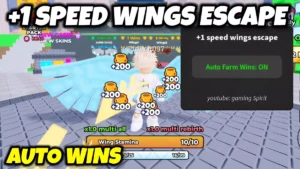 +1 Speed Wings Escape Auto Farm Script