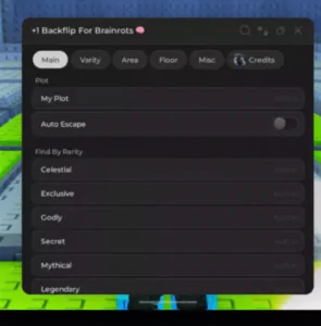 +1 Backflip for Brainrots Script Keyless