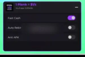 1 Plank = $1/s Script – Fast Cash