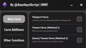 Murder Mystery 2 autofarm script | MM2 autofarm script