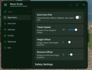 Abyss Script keyless – Auto Farm Fish