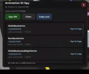 Animation ID Spy