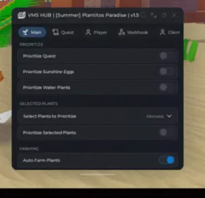 Auto Farm Plants v1.5