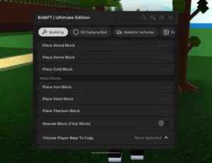 Bbuild a boat script Keyless – BABFT Ultimate Edition