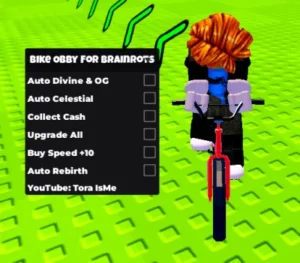Bike Obby for Brainrots Script (No Key)
