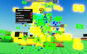 Brainrot SlingShot Script | Inf Cash, Auto Upgrade, Auto rebrirth
