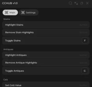 CCHUB – INFINITE CELZ (Celz Modifier & Stain/Antique ESP)