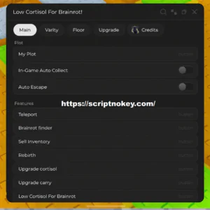 Low Cortisol For Brainrot Script Keyless