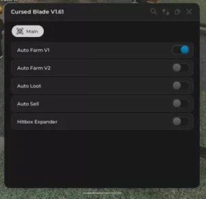 Cursed Blade v1.61 – Auto Farm v1 and v2