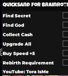Escape Quicksand for Brainrots Script keyless