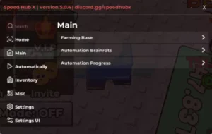Escape Tsunami for Brainrots (ETFB) script by speed hub x