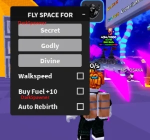 Fly to Space for Brainrot Script Sourcera