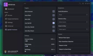 EXEC HUB | GARDEN HORIZONS OP FAST Autofarm