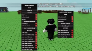 Grow A garden Script | Collect Seeds, Sell Plants Holding, Hatch Eggs