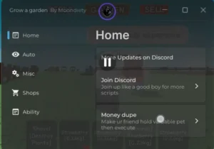 Grow a Garden Script Moondiety Hub – Infinite Watering Sprinkler