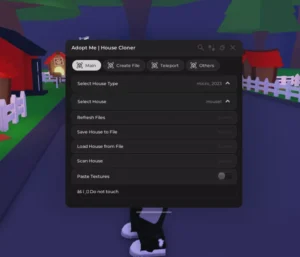House Cloner script for adopt me – Save House to file