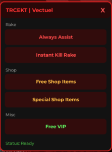 Instant kill rake, Always Assist