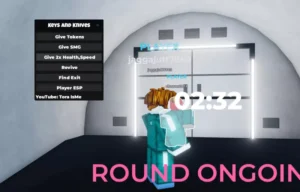 Key And Knives script | Give tokens, give SMG, revive