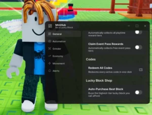 Mini Hub Lucky Block