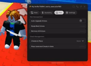 My Knife Farm Script – Auto Roll Cases