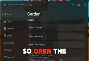 OMG Hub Grow a Garden Script – Auto Farm, Auto Harvest