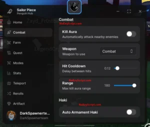 Penguin Hub – Sailor Piece Script – No Key, Kill Aura, Quest