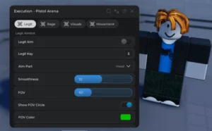 Pistol Arena Aimbot Script 2026 (No key) – Silent aim, Rage Aim