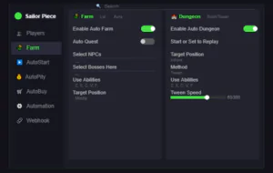 Polluted Hub Sailor Piece Script no key – AutoFarm, Dungeon [keyless]