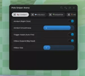 Polo Sniper Arena Script Keyless – Auto Fire