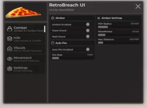 RetroBreach Script by Hex – Aimbot Enabled