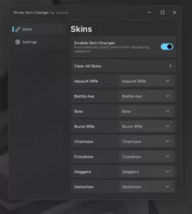 Rivals Skin Changer by Soluna