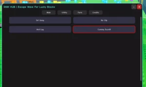 SNW Hub Escape Tsunami For Lucky Blocks Script Keyless