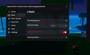 SPEED HUB X (ALSO BY REDZ) – Auto Farm Nearest
