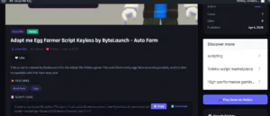 Adopt me Egg Farmer Script Keyless by ByteLaunch – Auto Farm