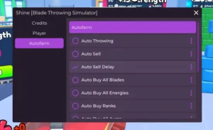 Shine Throwing Simulator No Key Script – Auto Throw