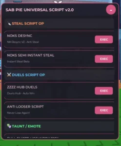 Steal A Brainrot Loader OP by Pie Script V2.0 | Free | No key