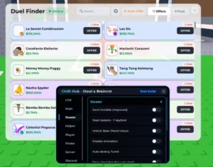 Steal a Brainrot Chilli Hub Duel Script
