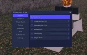 TCCArmory Script – Enable Aimbot