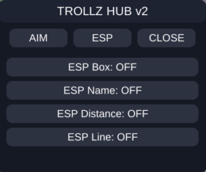 Trollz Hub script for Flick – No key, ESP Box