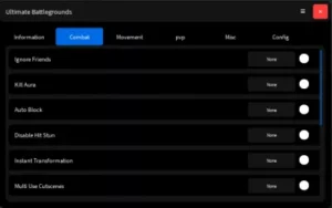 Ultimate Battlegrounds Script OP