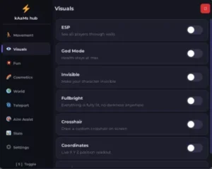 Universal Script and Aimbot by kAaMs Hub V2