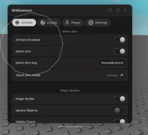 Withonium Universal Aimbot Script