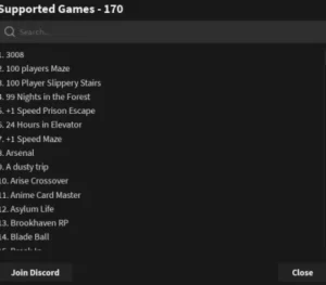 XVC hub script | Many Roblox Games Supported