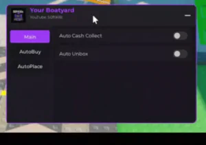 Your Boatyard Script – Auto cash collect