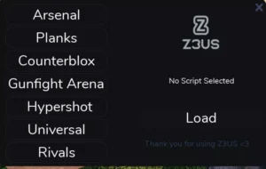 Z3US Script for multiple games